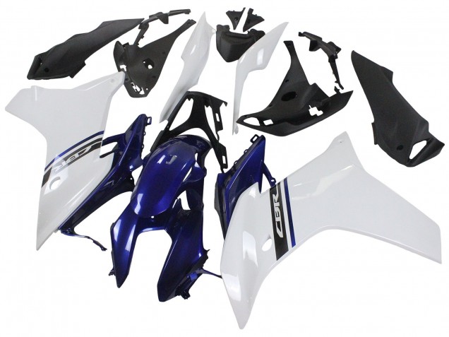 Descuento Carenados Moto Honda CBR600F 2011-2013 - Blanco Azul