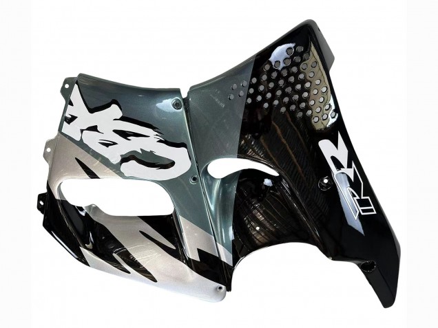 Descuento Carenados Moto Honda CBR900RR 893 1992-1993 - Plata Negro Brillante