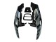 Descuento Carenados Moto Honda CBR900RR 893 1992-1993 - Plata Negro Brillante