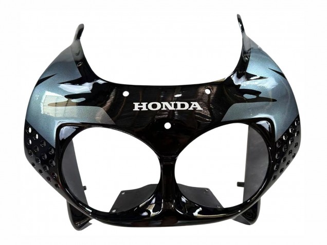 Descuento Carenados Moto Honda CBR900RR 893 1992-1993 - Plata Negro Brillante
