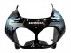 Descuento Carenados Moto Honda CBR900RR 893 1992-1993 - Plata Negro Brillante