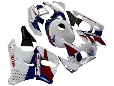Descuento Carenados Moto Honda CBR900RR 893 1992-1993 - Blanco Rojo Azul Oscuro