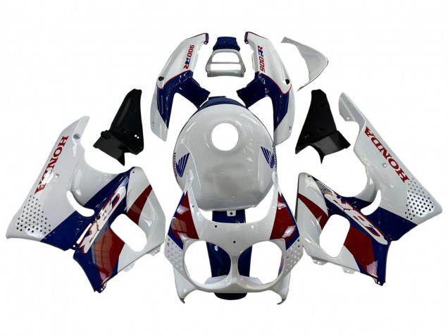 Descuento Carenados Moto Honda CBR900RR 893 1992-1993 - Blanco Rojo Azul Oscuro