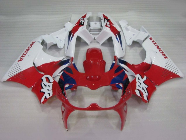Descuento Carenados Moto Honda CBR900RR 893 1994-1995 - Blanco Rojo Azul Oscuro