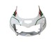 Descuento Carenados Moto Honda CBR900RR 893 1996-1997 - Blanco Verde Gris Negro Brillante Castrol