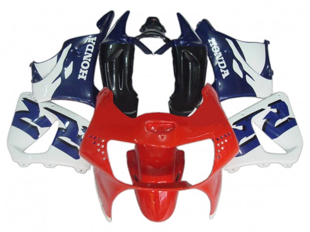 Descuento Carenados Moto Honda CBR900RR 919 1998-1999 - Blanco Rojo Azul
