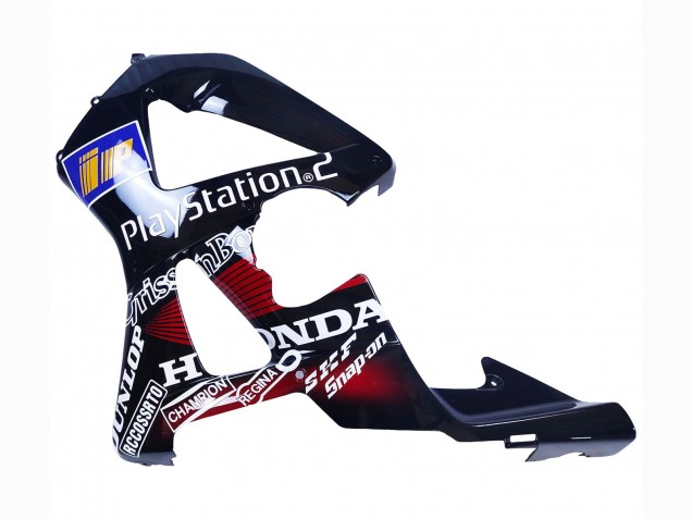 Descuento Carenados Moto Honda CBR900RR 929 2000-2001 - Rojo Blanco Negro Brillante PlayStation 2