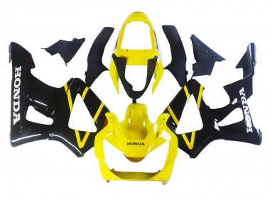 Descuento Carenados Moto Honda CBR900RR 929 2000-2001 - Amarillo Negro Brillante