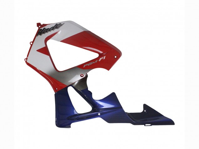Descuento Carenados Moto Honda CBR900RR 929 2000-2001 - Plata Rojo Azul