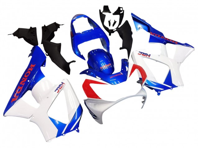 Descuento Carenados Moto Honda CBR900RR 929 2000-2001 - Blanco Azul Rojo HRC