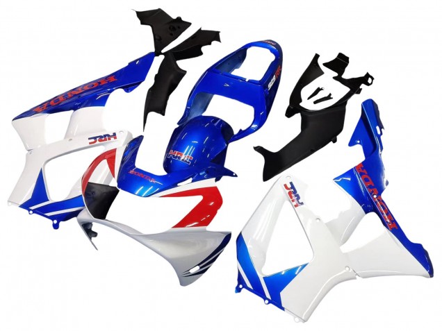 Descuento Carenados Moto Honda CBR900RR 929 2000-2001 - Blanco Azul Rojo HRC