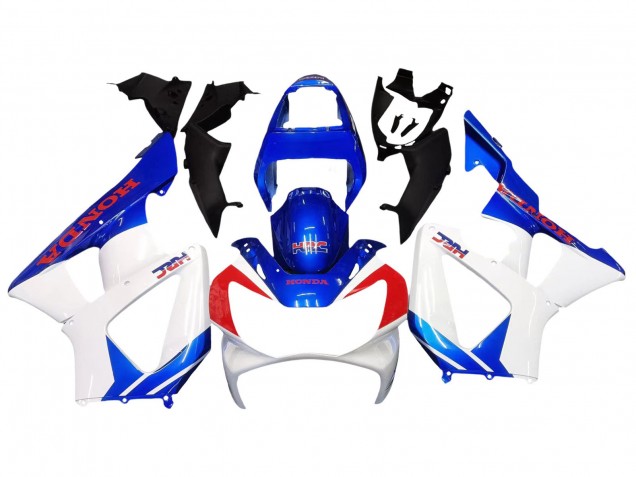 Descuento Carenados Moto Honda CBR900RR 929 2000-2001 - Blanco Azul Rojo HRC