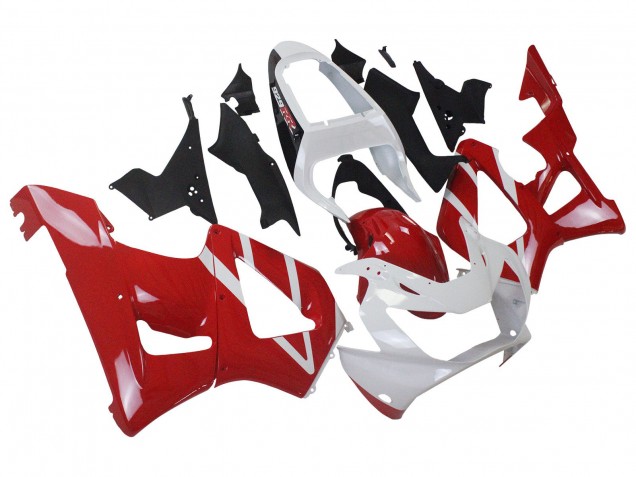 Descuento Carenados Moto Honda CBR900RR 929 2000-2001 - Blanco Rojo
