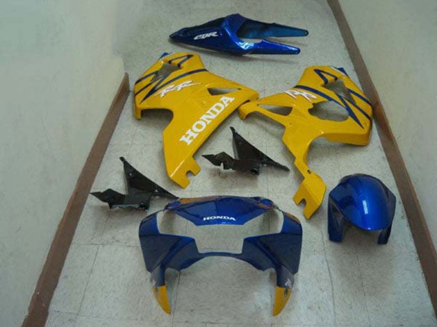 Descuento Carenados Moto Honda CBR900RR 954 2002-2003 - Azul Amarillo