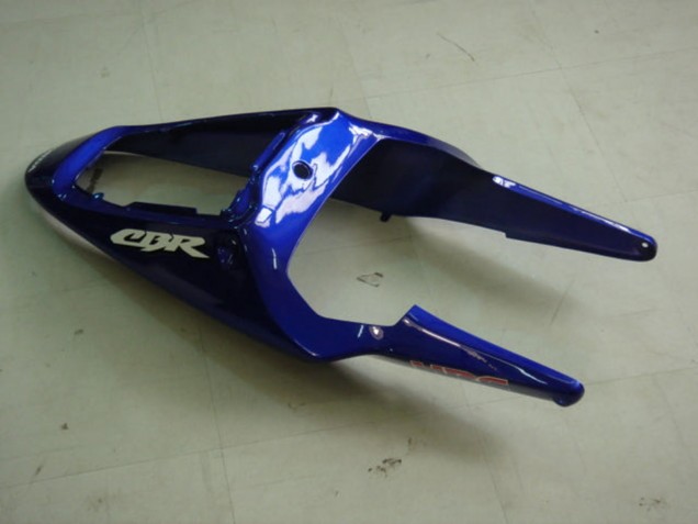 Descuento Carenados Moto Honda CBR900RR 954 2002-2003 - Azul Amarillo Negro Brillante Telefonica MoviStar Castrol