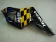 Descuento Carenados Moto Honda CBR900RR 954 2002-2003 - Azul Amarillo Negro Brillante Telefonica MoviStar Castrol
