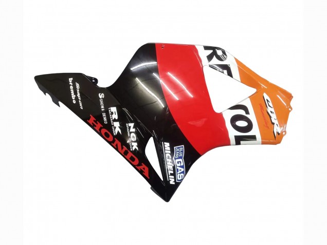 Descuento Kits Carenado Moto Honda CBR900RR 954 2002-2003 - Naranja Blanco Rojo Negro Brillante Repsol