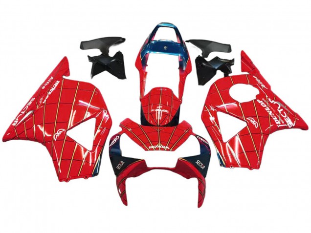 Descuento Carenados Moto Honda CBR900RR 954 2002-2003 - Rojo Azul Oscuro Dunlop