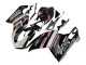 Descuento Carenados Moto Ducati 848 2007-2014 - Blanco Rosa Negro Brillante Connie