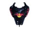 Descuento Carenados Moto Ducati 848/1098/1198 2007-2014 - Negro Brillante Amarillo Azul Rojo Bull