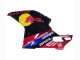 Descuento Carenados Moto Ducati 848/1098/1198 2007-2014 - Negro Brillante Amarillo Azul Rojo Bull