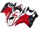 Descuento Carenados Moto Ducati 1098 2007-2014 - Blanco Rojo Negro Brillante