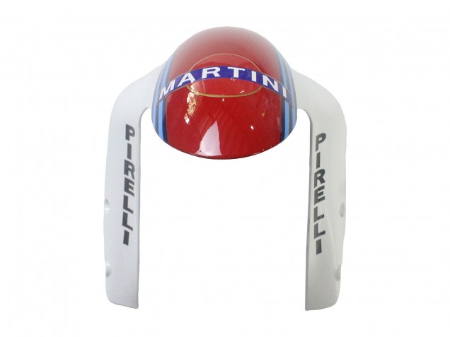 Descuento Carenados Moto Ducati 1098 2007-2014 - Blanco Rojo Azul Negro Brillante Martini