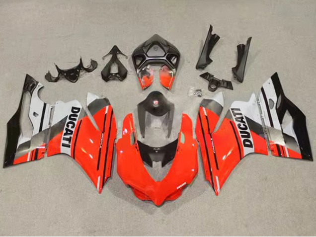 Descuento Carenados Moto Ducati Panigale 899/1199 2011-2014 - Rojo Gris Negro
