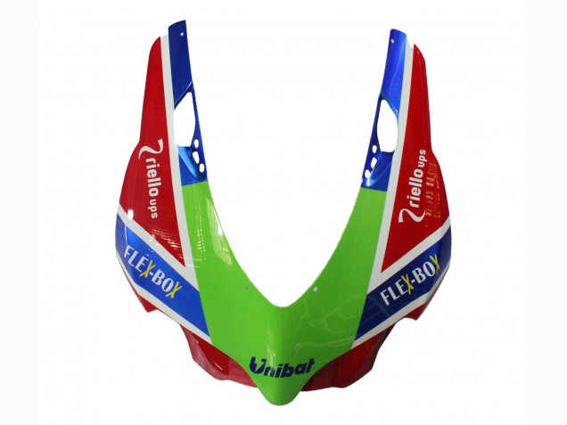 Descuento Carenados Moto Ducati Panigale 899/1199 2011-2014 - Blanco Rojo Verde Azul Negro Brillante Flex-Box
