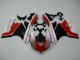 Descuento Carenados Moto Ducati 1199 2011-2014 - Blanco Rojo Negro Mate