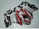 Descuento Carenado Moto Ducati Panigale 899 2011-2014 - Blanco Rojo Negro Brillante