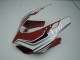 Descuento Carenado Moto Ducati Panigale 899 2011-2014 - Blanco Rojo Negro Brillante
