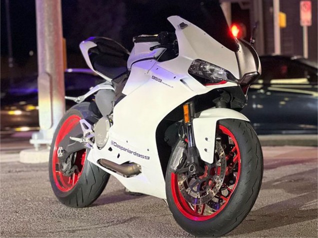 Descuento Carenados Moto Ducati 959/1299 2015-2020 - Blanco Púrpura