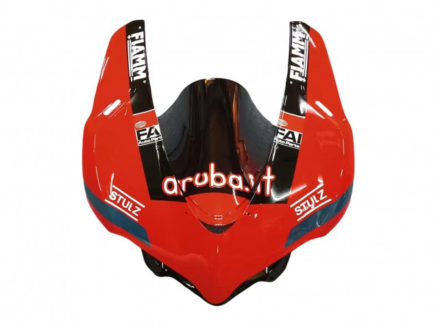 Descuento Carenados Moto Ducati 959/1299 2015-2020 - Rojo Negro Brillante Fiamm