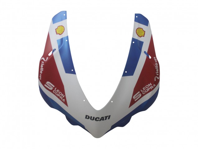 Descuento Carenados Moto Ducati 1299 2015-2020 - Blanco Rojo Azul Negro Mate Unibat Flex-Box