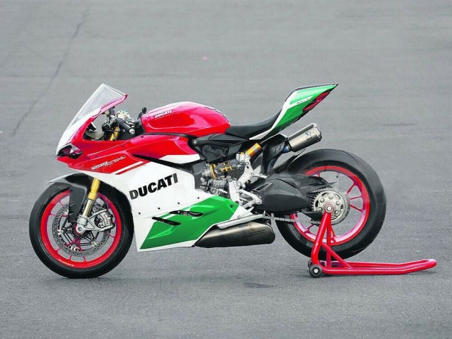 Descuento Carenados Moto Ducati 1299 2015-2020 - Blanco Rojo Verde Negro Mate