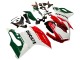 Descuento Carenados Moto Ducati 1299 2015-2020 - Blanco Rojo Verde Negro Mate