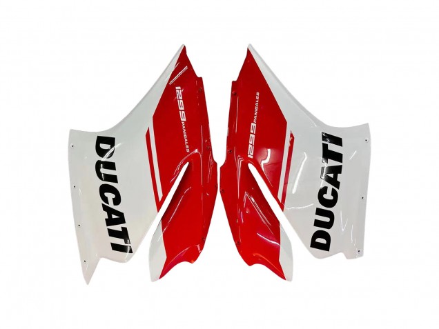 Descuento Carenados Moto Ducati 1299 2015-2020 - Blanco Rojo Verde Negro Mate