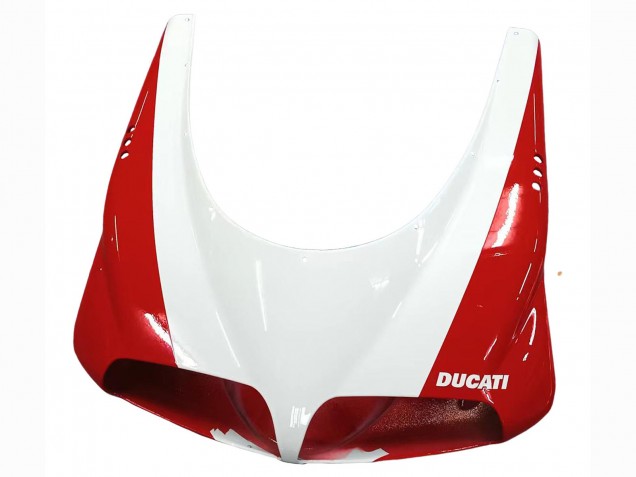 Descuento Carenados Moto Ducati 996 1993-2005 - Blanco Rojo Oro Negro Brillante Corse Performance