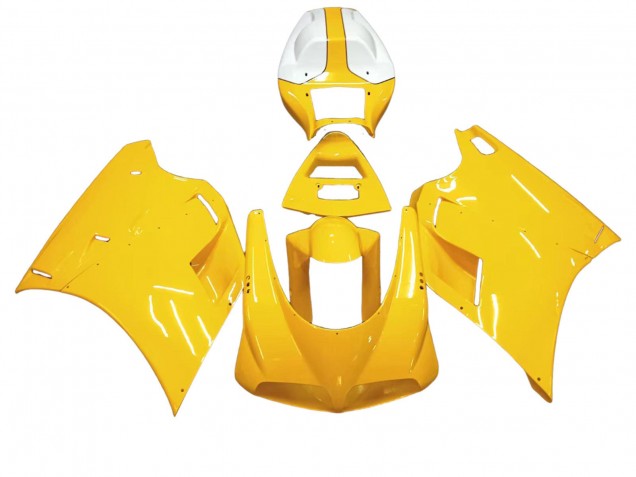 Descuento Carenados Moto Ducati 748/916/996/998 1993-2005 - Blanco Amarillo