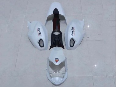 Descuento Carenado Moto Ducati Monster 696 796 1100 1100S 2008-2012 - Blanco