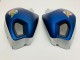 Descuento Carenados Moto Ducati Monster 696 796 1100 1100S 2008-2012 - Azul Oscuro Plata