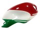 Descuento Carenado Moto Ducati Monster 696 796 1100 1100S 2008-2012 - Blanco Rojo Verde