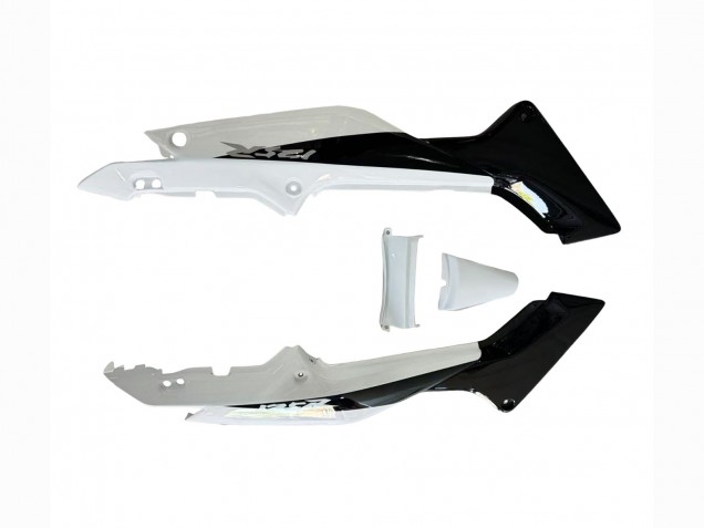 Descuento Carenados Moto Honda CBR125R 2002-2006 - Blanco Negro Brillante