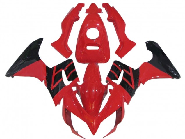 Descuento Carenados Moto Honda CBR125R 2002-2006 - Rojo Negro Brillante Raya