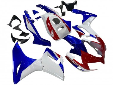 Descuento Carenados Moto Honda CBR125R 2002-2006 - Blanco Azul Rojo