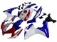 Descuento Carenados Moto Honda CBR125R 2002-2006 - Blanco Azul Rojo