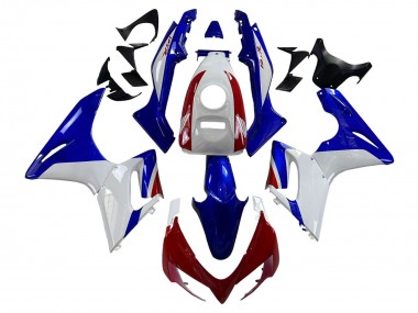 Descuento Carenados Moto Honda CBR125R 2002-2006 - Blanco Azul Rojo