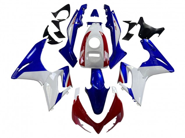 Descuento Carenados Moto Honda CBR125R 2002-2006 - Blanco Azul Rojo