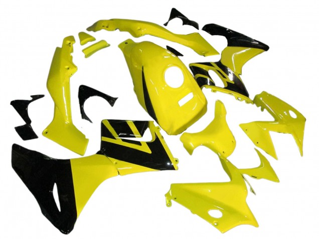 Descuento Carenados Moto Honda CBR125R 2002-2006 - Amarillo Negro Brillante